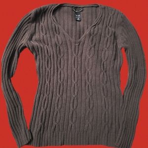 New York and Company Brown Sweater